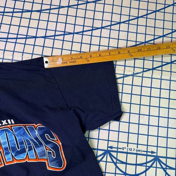 Vintage Lee Denver Broncos Super Bowl XXXII Champions T-Shirt Large USA 1998 NFL - Picture 10 of 11